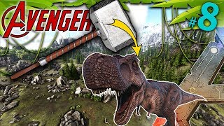 Les Plus Gros Rex Tame Au Marteau De Thor - Ark Pvp The Jungle Family Crew Tjfc