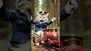 Kucing Naik Kreta Api