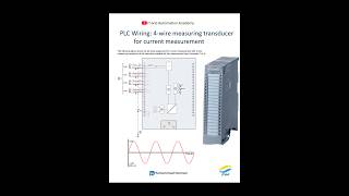 Plc Wiring With 4-Wire Transducer Transmitter