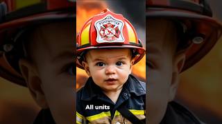 Baby Firefighters First Teddy Bear Emergency Rescue Mission