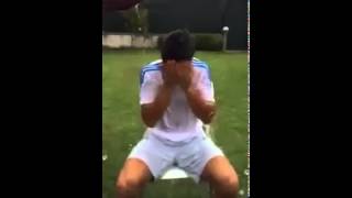 Luis Suarez Als Ice Bucket Challenge Official Video