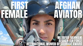 First Female Afghan Pilot, Flying With The Blue Angels, Avoiding Inations - Niloofar Rahmani