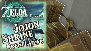 Zelda Tears Of The Kingdom - Jojon Shrine - Proving Grounds Rotation Puzzle - Crenel Peak