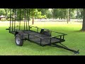 Everlast Trailer Project Build Pt 1:  How to build a small utility trailer
