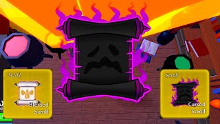 How To Unlock Secret Blessing Scrolls Cursed Scrolls In Blox Fruits Update 20