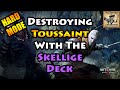Witcher 3 - Skellige Gwent Deck vs. Toussaint  - Let's Play - 4K Ultra HD