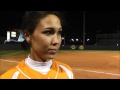 UT Softball: UT-Texas A&M Postgame Hannah Akamine (3/23/13)