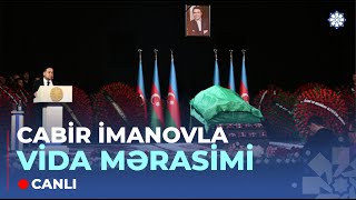 Əməkdar Artist Cabir İmanov Son Mənzilə Yola Salınır - Canli