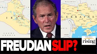 Bush Says Iraq Instead Of Ukraine In MASSIVE Freudian Slip, Users Cite Curb Your Enthusiasm In GAFFE