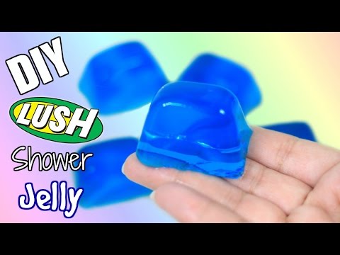 DIY Lush Shower Jellies + Demo | Super Easy - YouTube