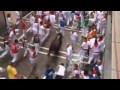 Two gored as Pamplona bull run enters third day