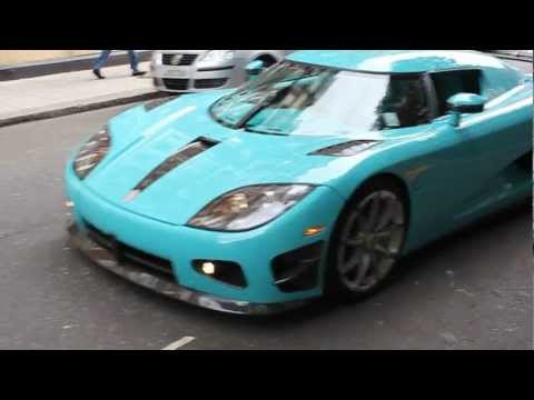 Koenigsegg CCXR Special One I spotted this one off turquoise blue