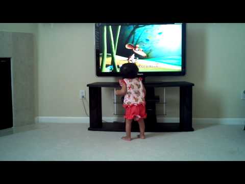 katie watching manjadi..