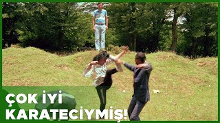 Japon İşi Türk Filmi Robot Başak, Veyseli Koruyor