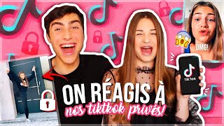 We React To Our Private Tik Toks W My Sister