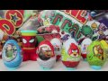 10 Surprise Eggs (Angry Birds, Disney Frozen & Play Doh Can Heads!)