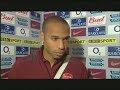 Henry interview post Pires missed penalty incident