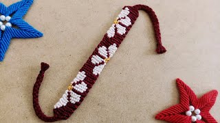 Alpha Bileklik Yapımı Papatya Bileklik Friendship Bracelet İpten Bileklik Alpha Bracelet