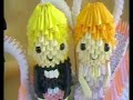 2 - NEW Design: 3D Origami Loveboat With Bride