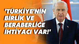 Devlet Bahçeli, Alparslan Türkeş'in mezarını ziyaret etti, bayram mesajı verdi!