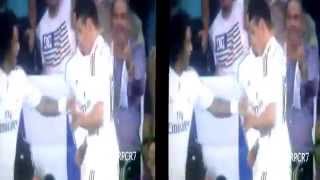 Cristiano Ronaldo, James and Marcelo dance