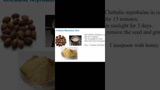 Immunity Booster Drink With Chebulic Myrobalan Siddha Medicine