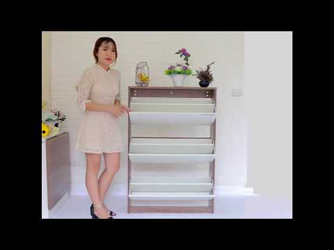 Tủ Giày Thông Minh 3 Tầng - Sức Chứa 24 Đôi Giày Dép Các Loại