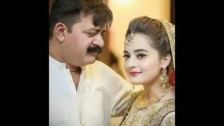Aiman Khan Pictures With Father