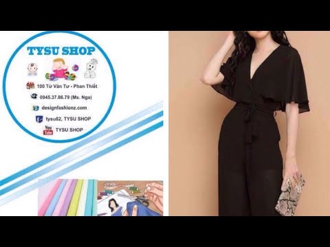 453thiết Kế Bộ đồ bay p1|dạy cắt may online miễn phí | sewing online class free | tysushop