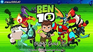 Ben 10 - Sumo D All Sumo Cards Locations Guide Trophy & Achievement Guide Rus199410 Ps4