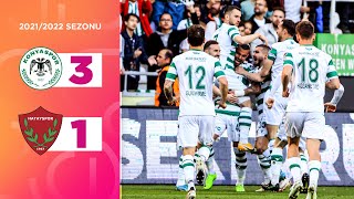 Konyaspor 3-1 Atakaş Hatayspor 20212022 Maç Özeti