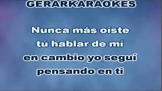 La Distancia - Tamara - Karaoke