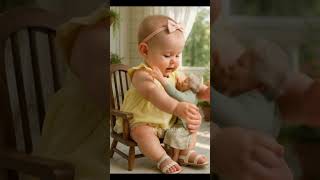 Sweet Little Girl Kissing Her Grandma Heartwarming Baby Video
