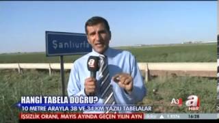 A Haber Trafi̇k Tabelalari Şaşirdi - Şanliurfa Kaç Ki̇lometre? A Haber