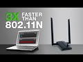 Amped Wireless ACA1 High Power 500mW Dual Band AC Wi-Fi USB Adapter