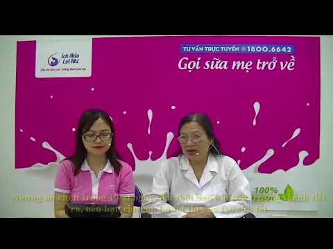 Cách làm sữa mẹ mát