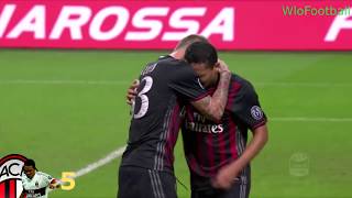 Tutti I 13 Di Carlos Bacca Al Milan - Serie A 20162017 ᴴᴰ