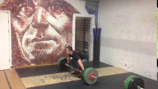 Snatch: 115 x 1 rep Adrian Mundwiler