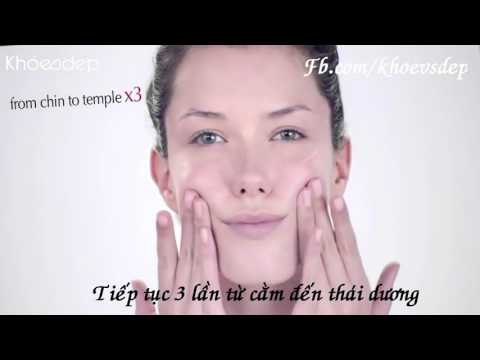Bài tập Massage da mặt đúng cách giúp nâng cơ mặt và chống lão hóa da