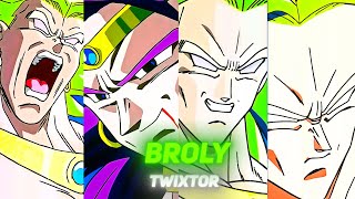 Broly Twixtor 4K Clips For Editing - Og Broly