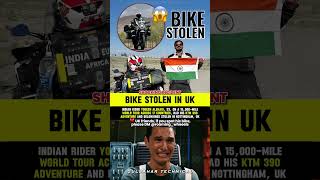 Indian Bikers Dream Ride Shattered In Uk Ktm Adventure Stolen During World Tour