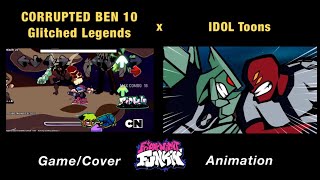 Corrupted Ben 10 Glitched Legends Vs Bf & Pibby Come Learn With Pibby X Fnf Animation X Game