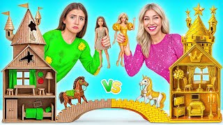 We Build Amazing Doll House Rich Vs Broke Challenge Funny Challenges By Multi Do Smile