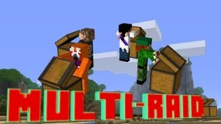 Minecraft: Raiding Multi-Raid! #2
