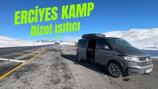 Webasto Di̇zel Isitci Ve Taşinabi̇li̇r Güç İstasyonu Transporter Karavan 3Gün Erci̇yes De Kamp