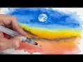 Drawing moonshine with watercolour pencils ▪ DIY Tutorial | STAEDTLER
