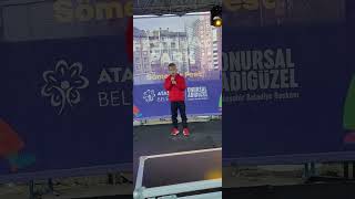 Pop Star Deniz Hacihamzaoglu , Public Concert, Atasehir Istanbul Jan 2025