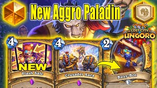 92% Winrate Best Aggro Paladin Deck To Craft In August At The Lost City Of Ungoro Hearthstone
