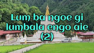 Dhendrey Phar Tshu Vocal Off Ugyen Phuntso Tshering Choki Bhutanese Karaoke Song With Lyric