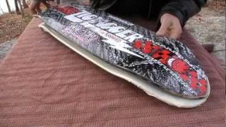 HOW TO: Re-Shape a Used Skateboard into Custom Cut DIY Cruiser
